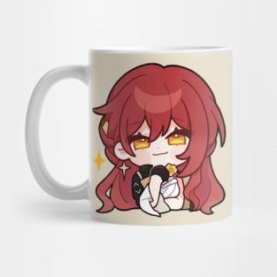 Honkai Star Rail Chibi Himeko Mug